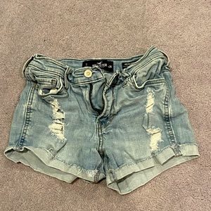 hollister jean shorts
